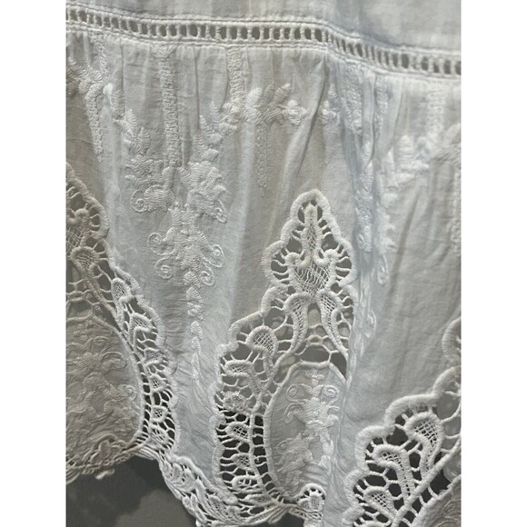 Velvet by Graham & Spencer Dress Women’s Small Carol Eyelet Embroidered Voille - Picture 9 of 9